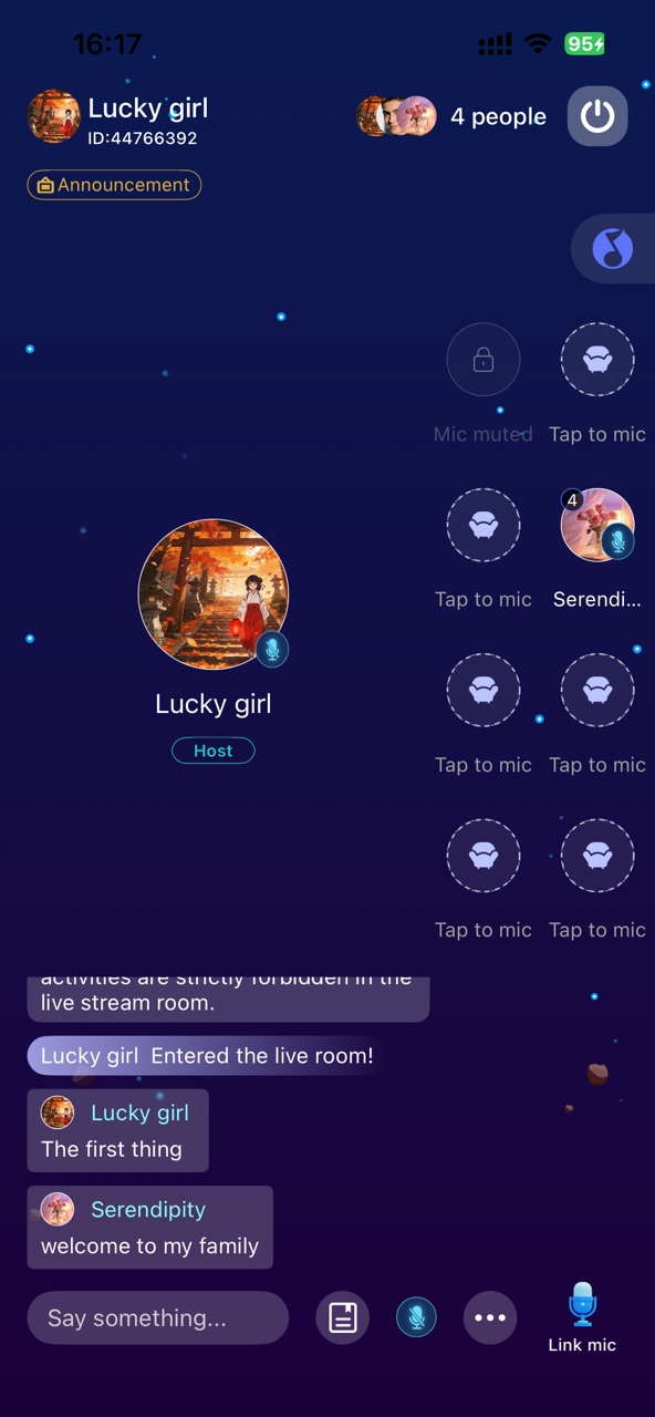 Home Screen